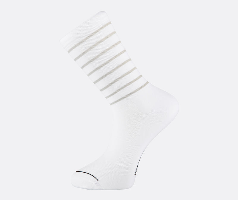 Hoop Haze White Cycling Socks