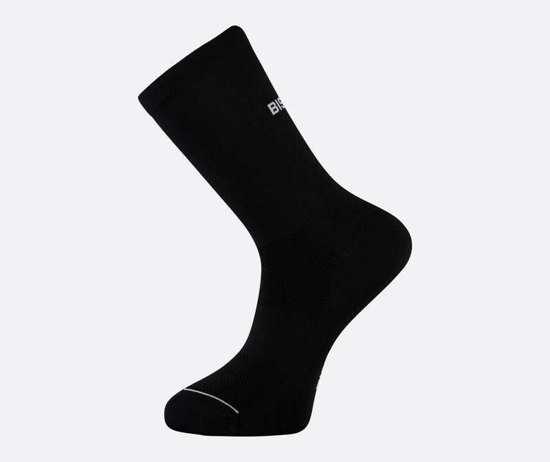 Classic Black Cycling socks - Text